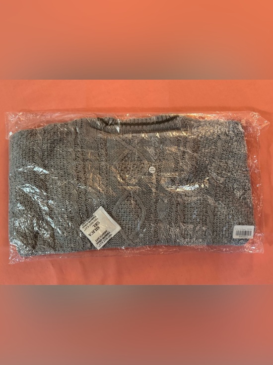 Taylor Swift Sweaters - Taylor Swift Grey Green Holiday 2020 Cardigan Size XS/S NIB